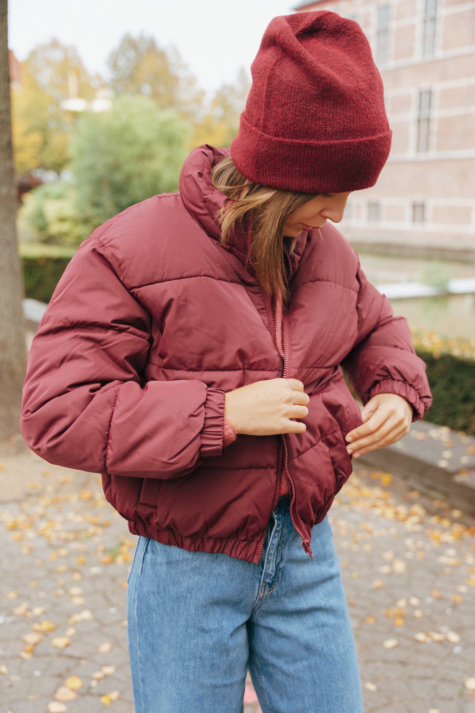 Sanfrancisco beanie burgundy