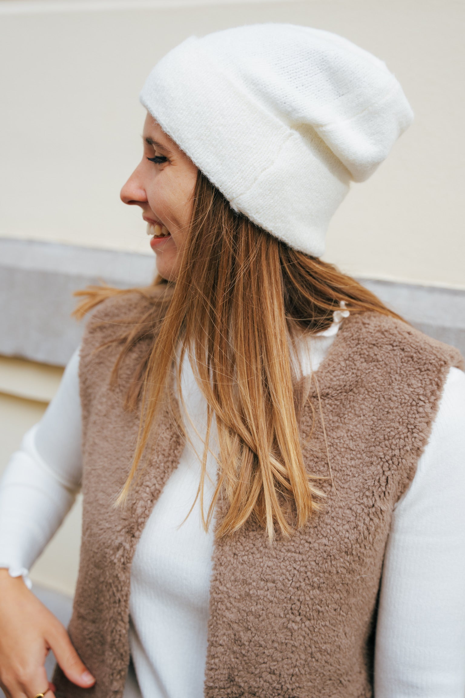 Sanfrancisco beanie cream