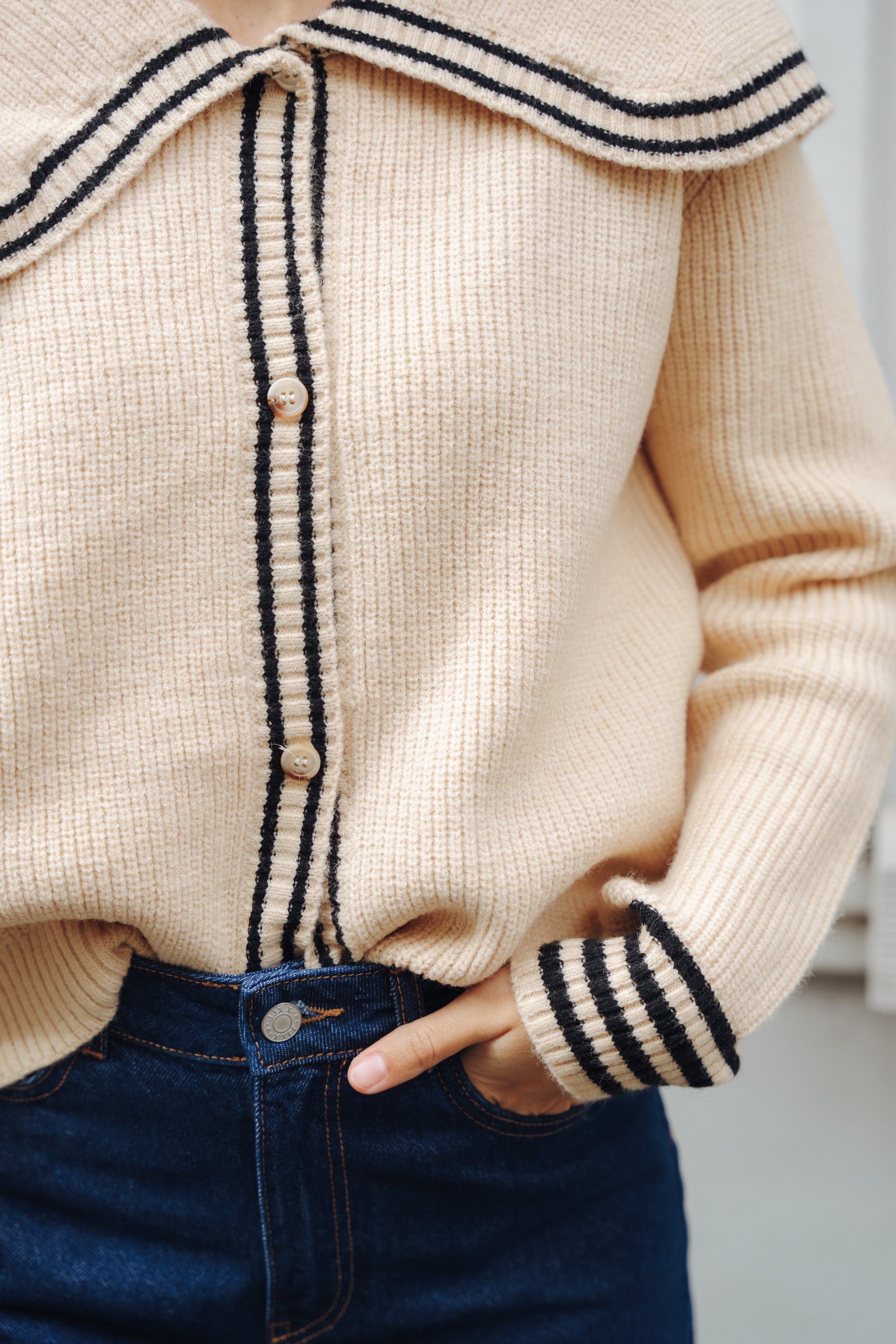 Saylor cardigan beige