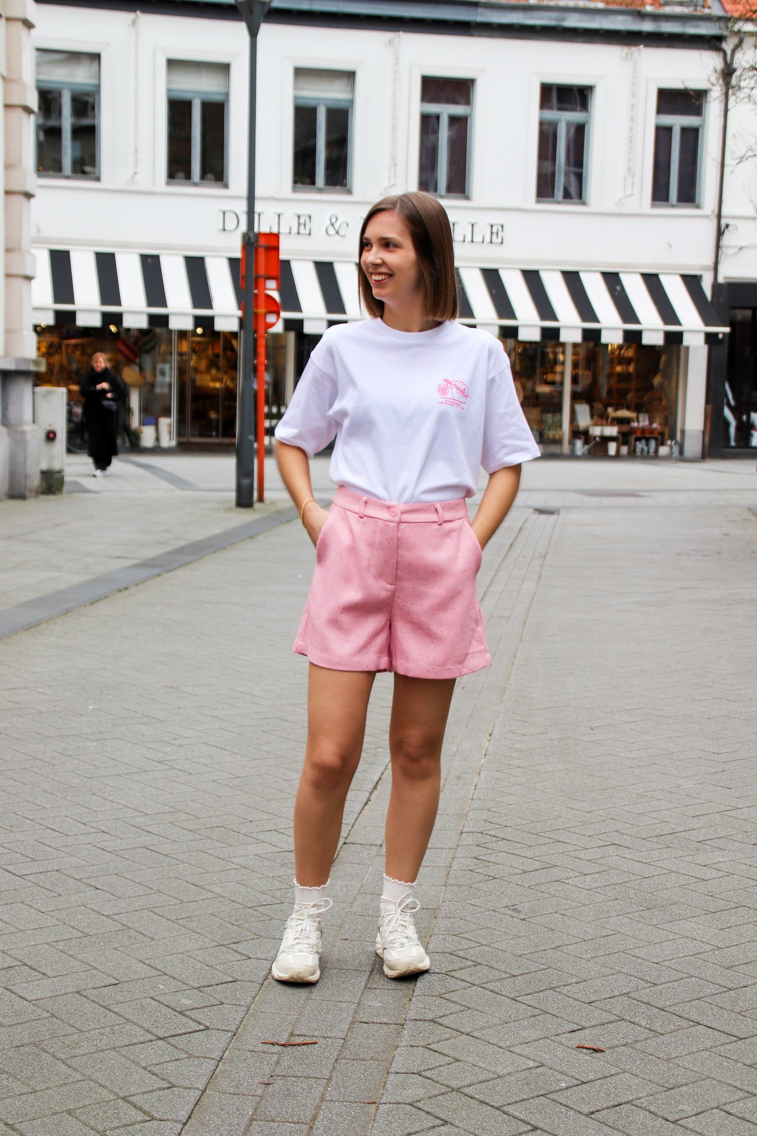 Saylor short pink