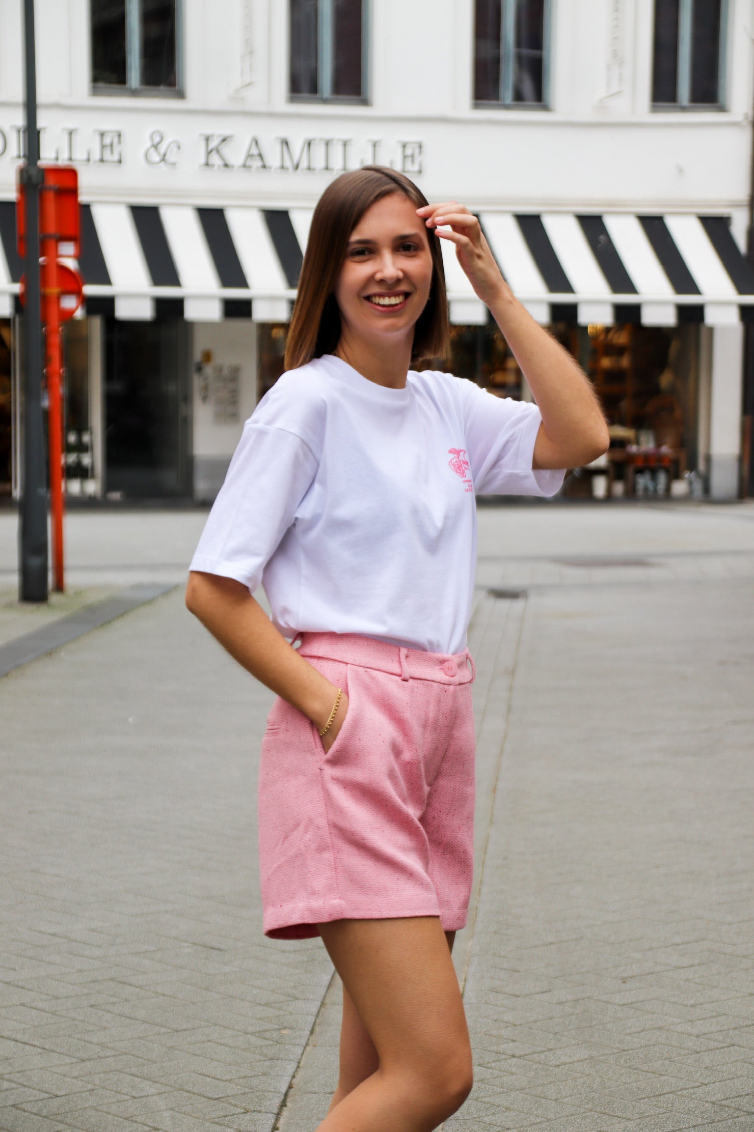 Saylor short pink