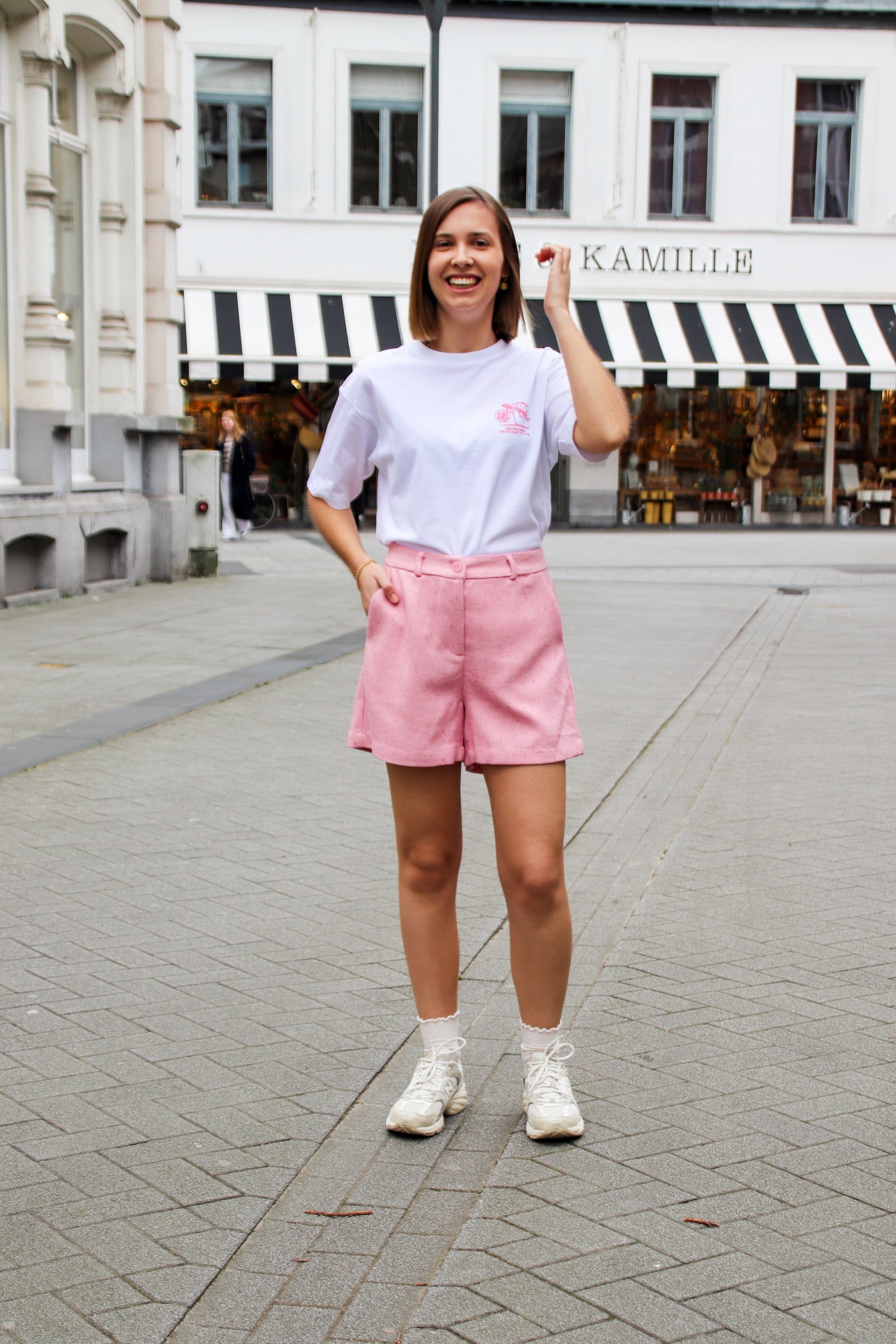 Saylor short pink