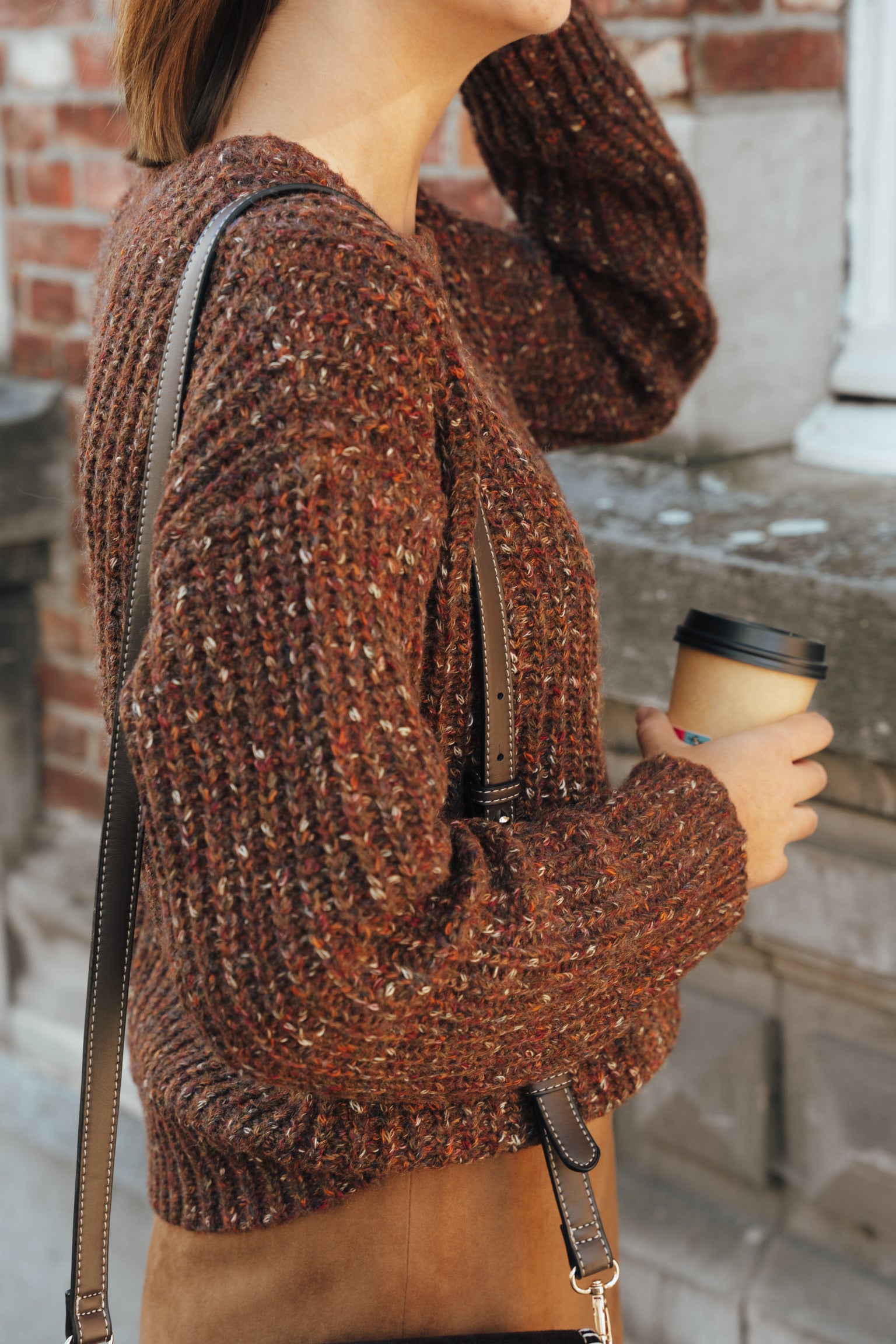 Skyla knit brown