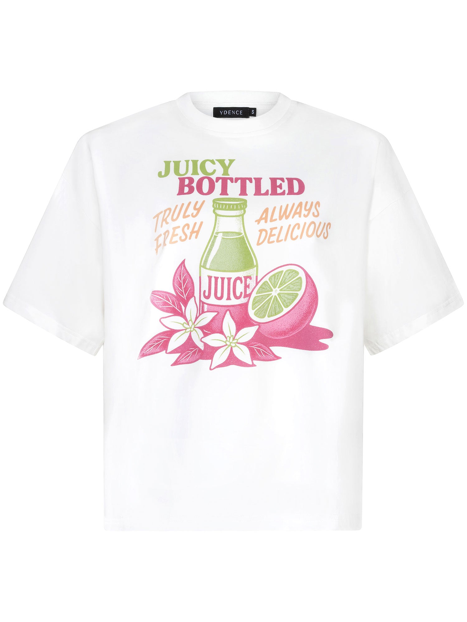 Juicy bottle T-shirt pink