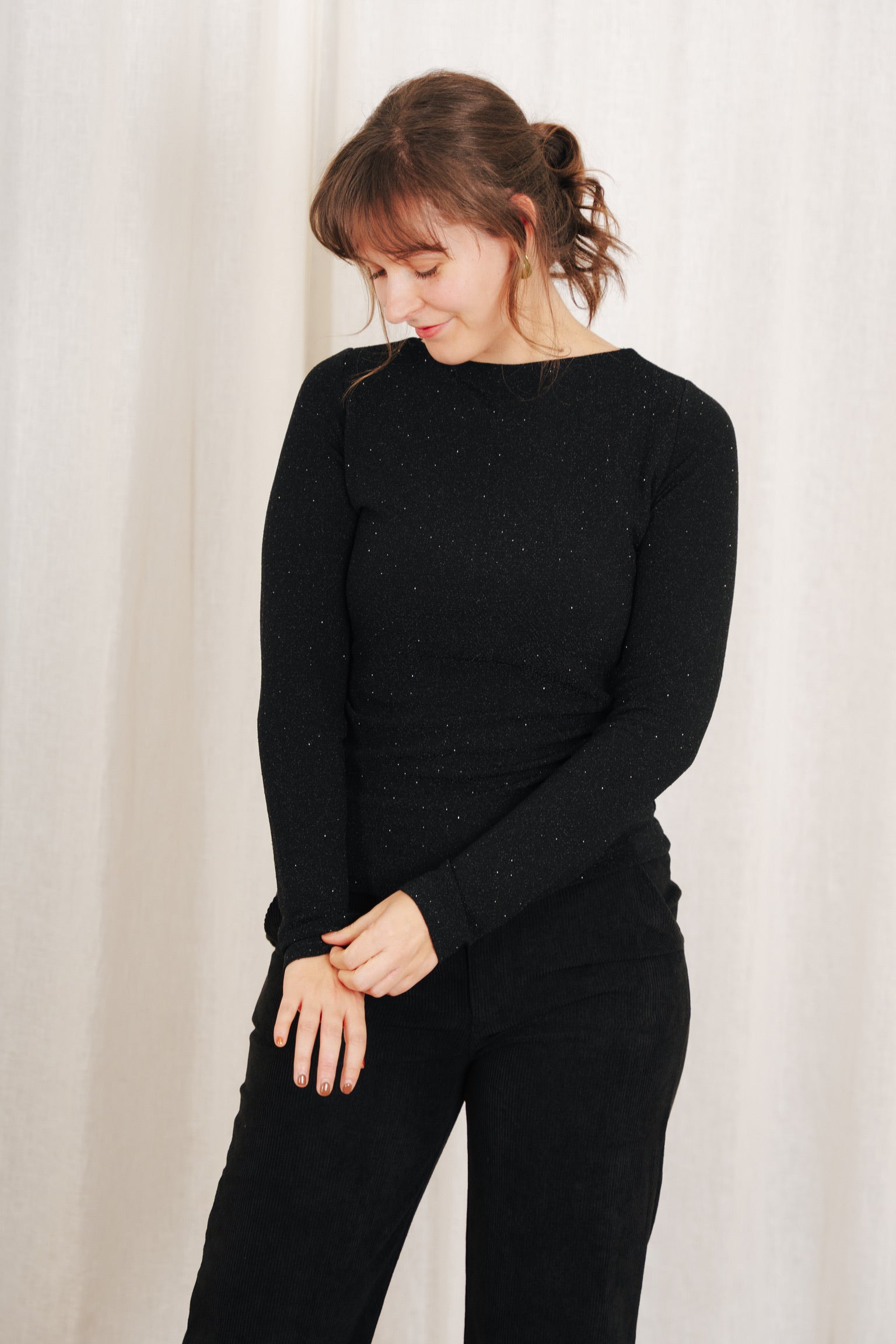 Timothee longsleeve black