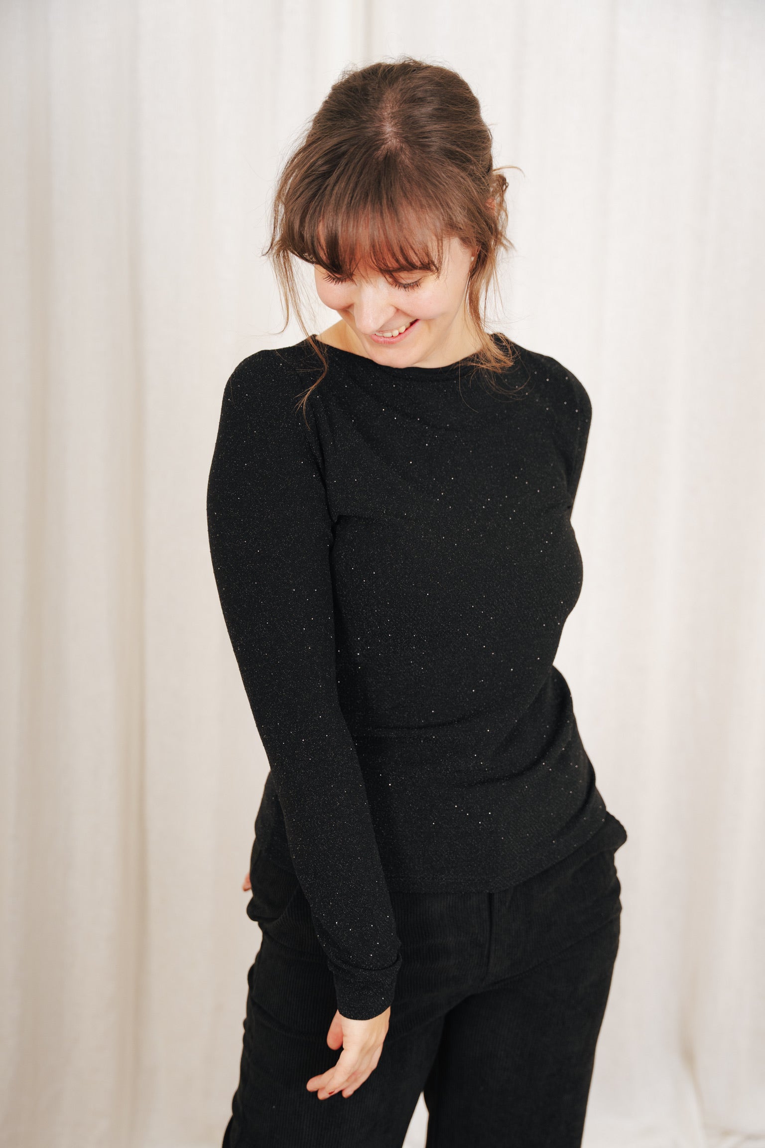 Timothee longsleeve black