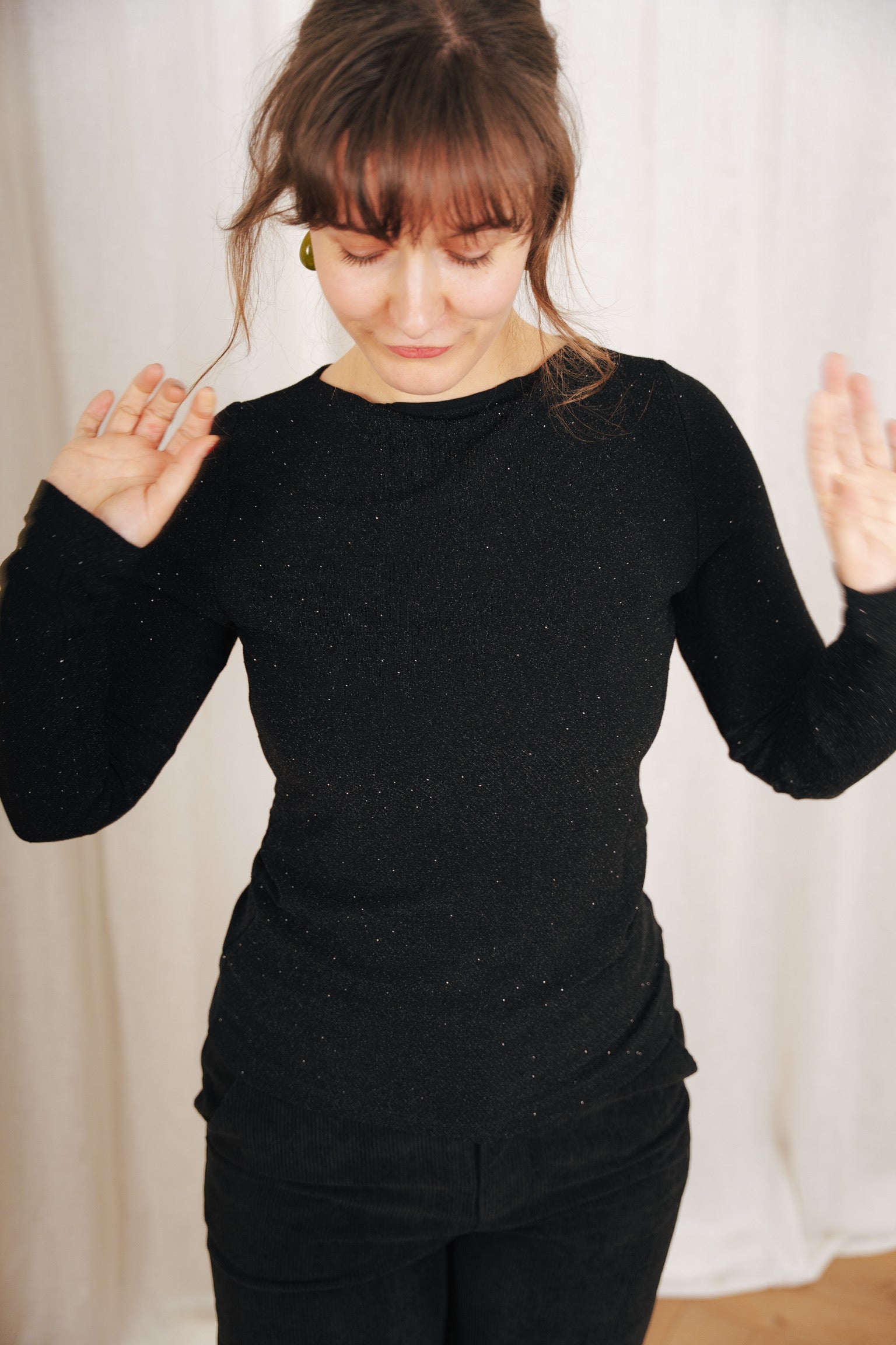 Timothee longsleeve black