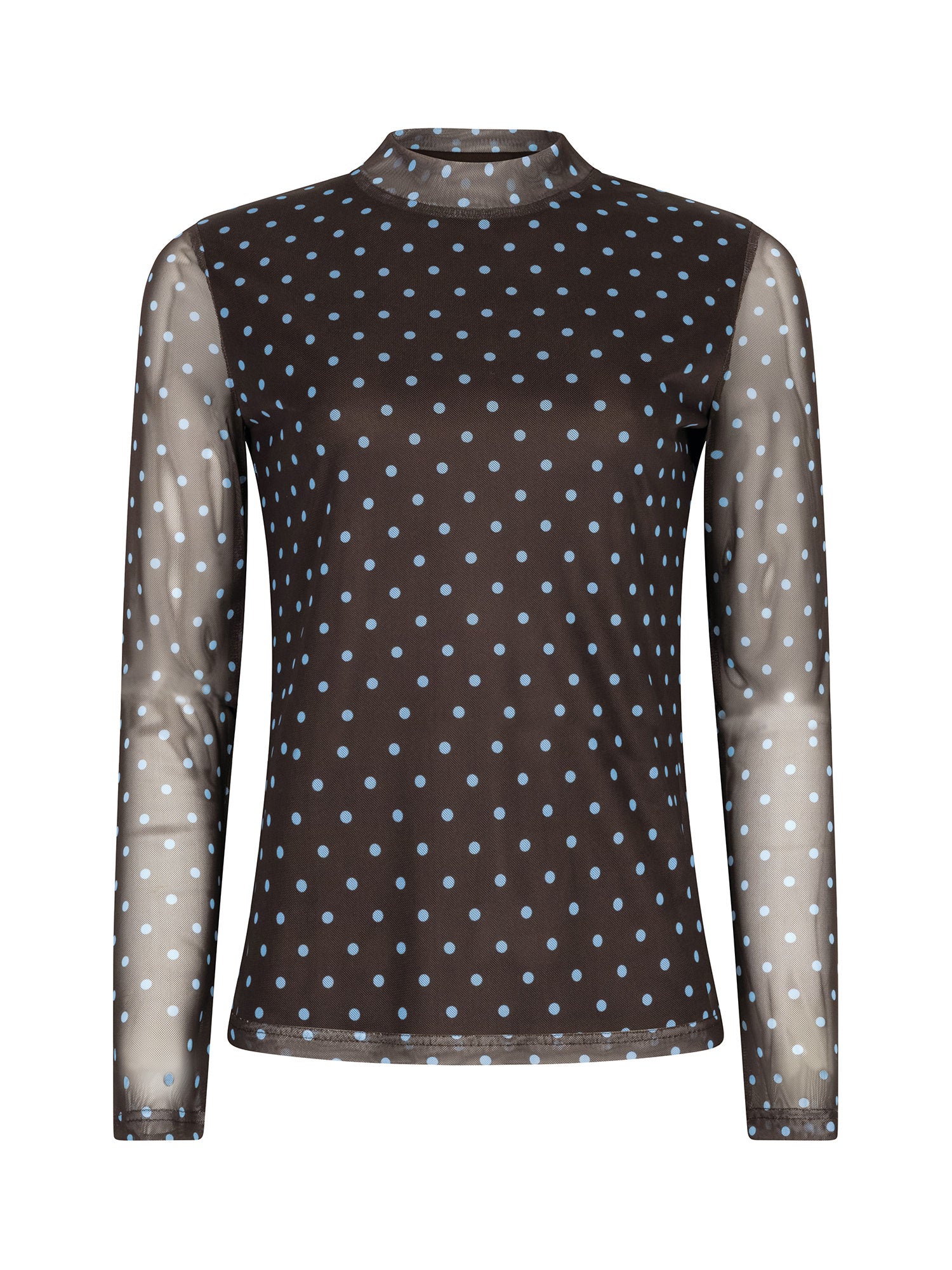 Bailey mesh longsleeve - brown