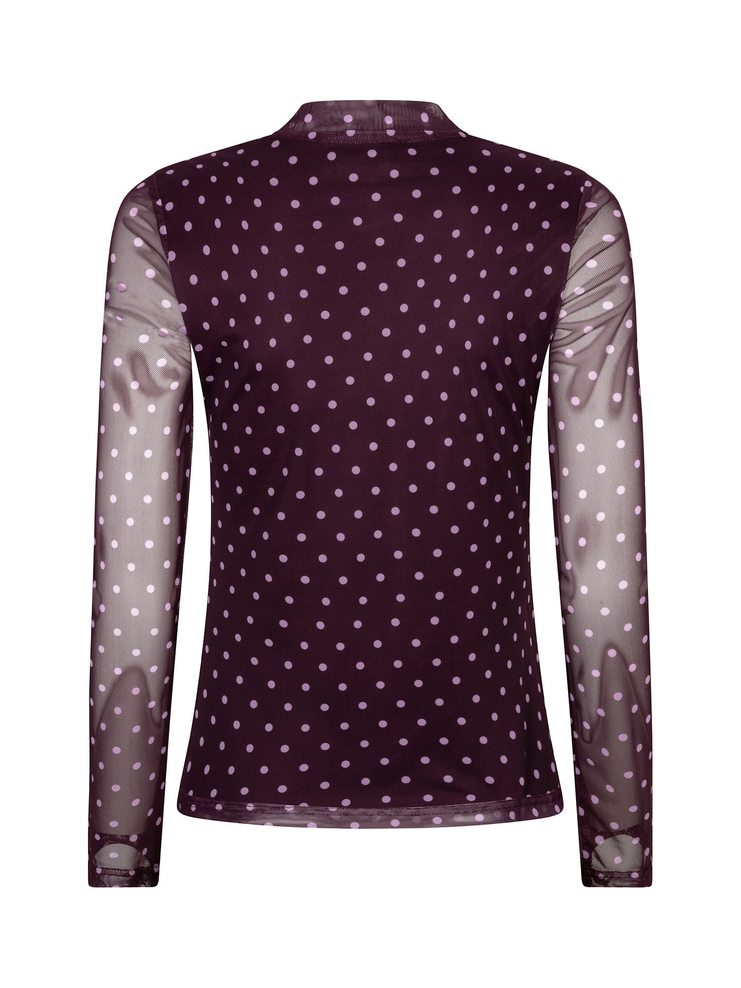Bailey mesh longsleeve - plum