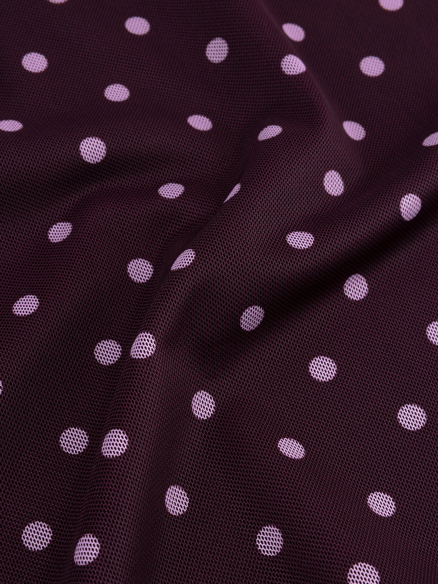 Bailey mesh longsleeve - plum