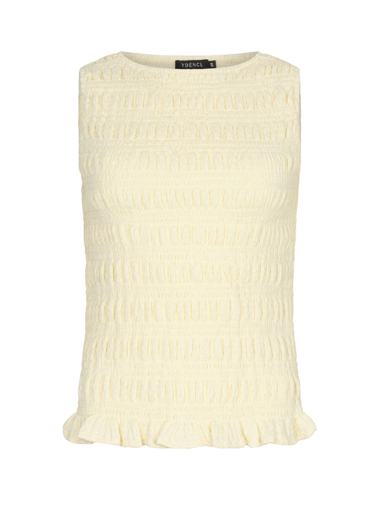 Diana top butter yellow