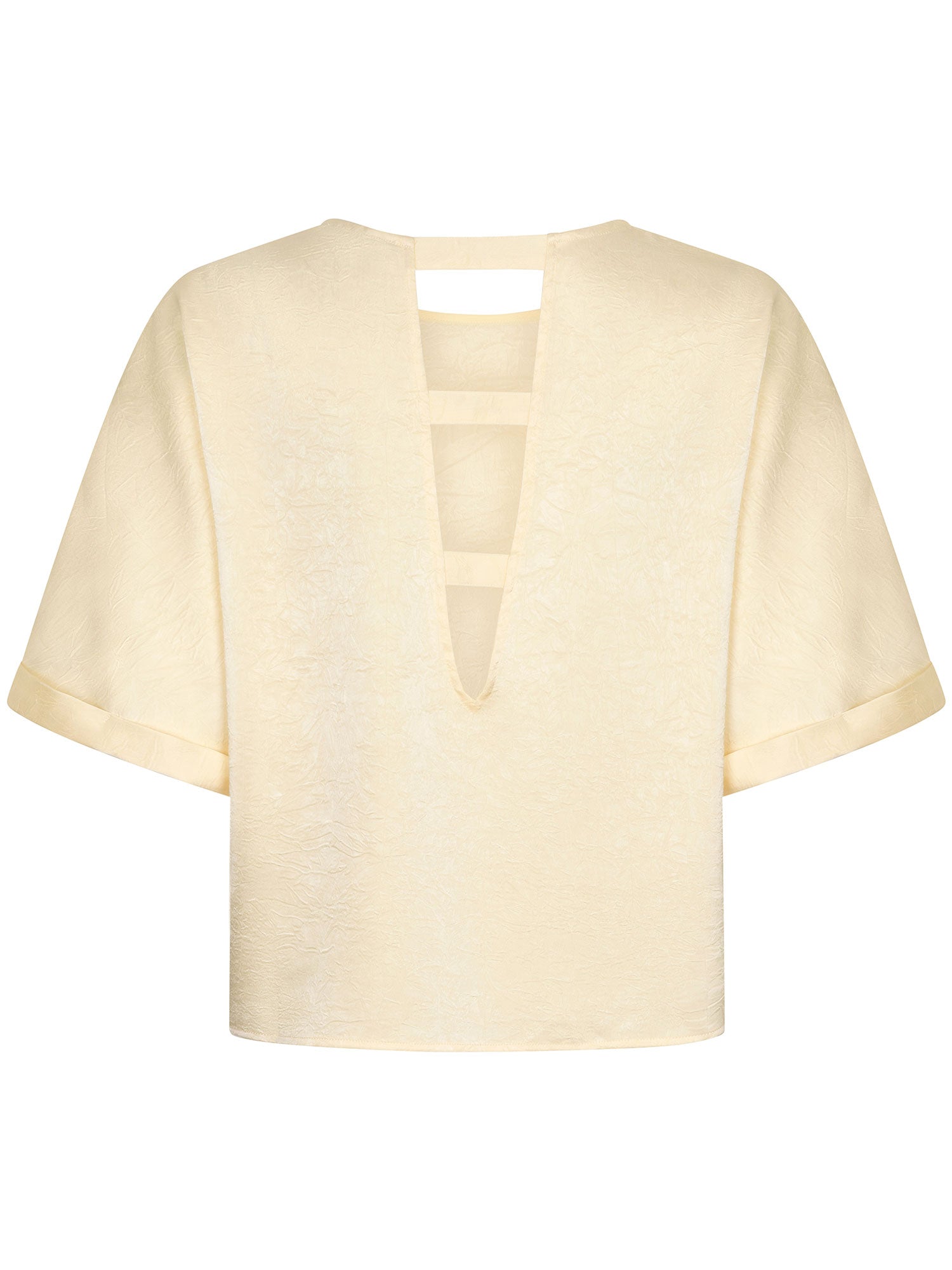 Paula top butter yellow