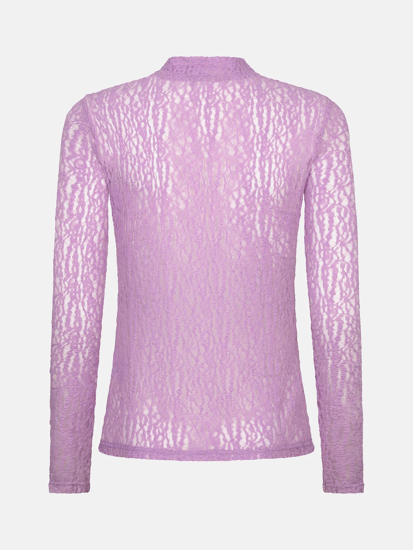 Roberta lace longsleeve violet
