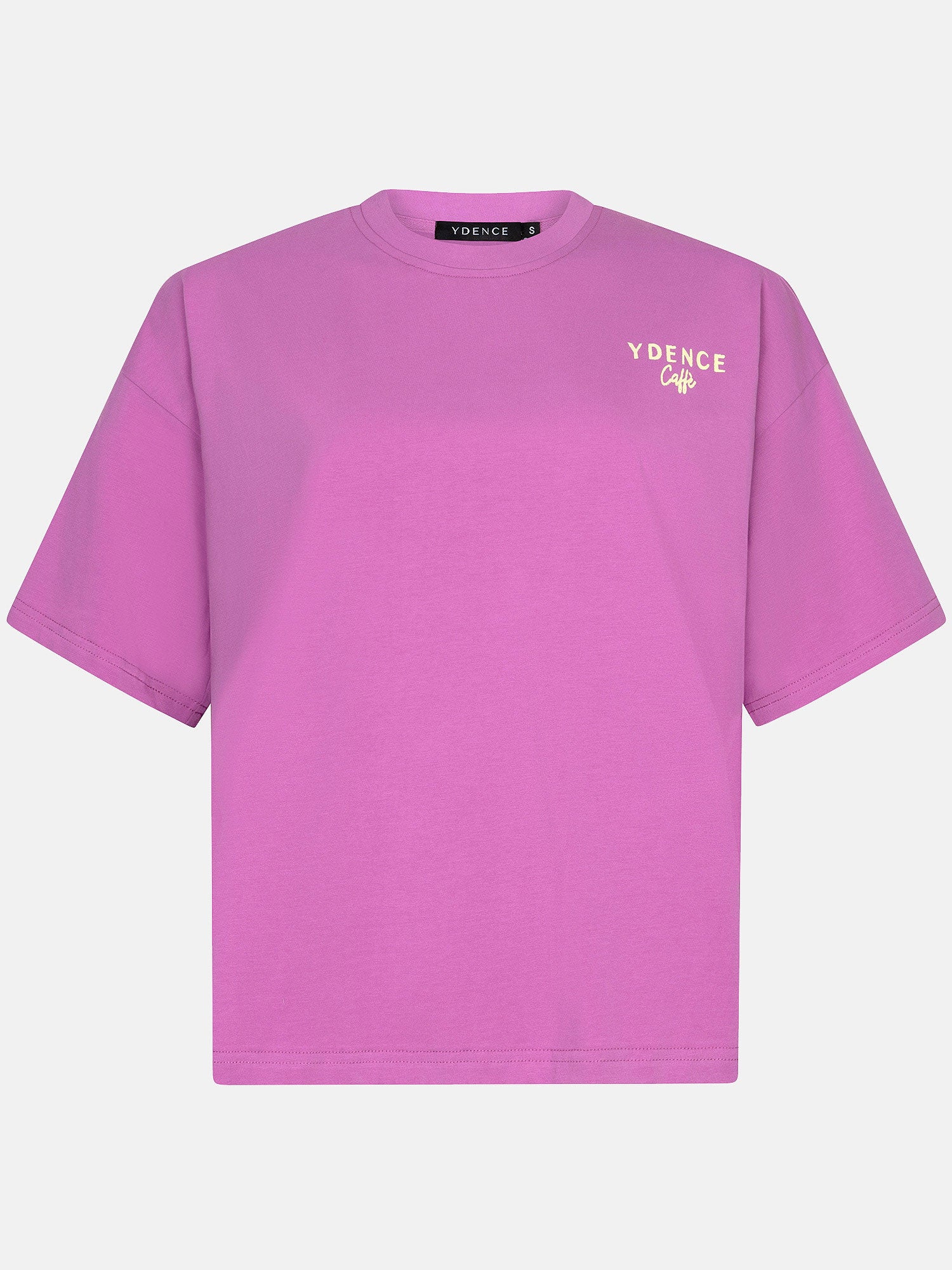 Ydence café T-shirt pink purple