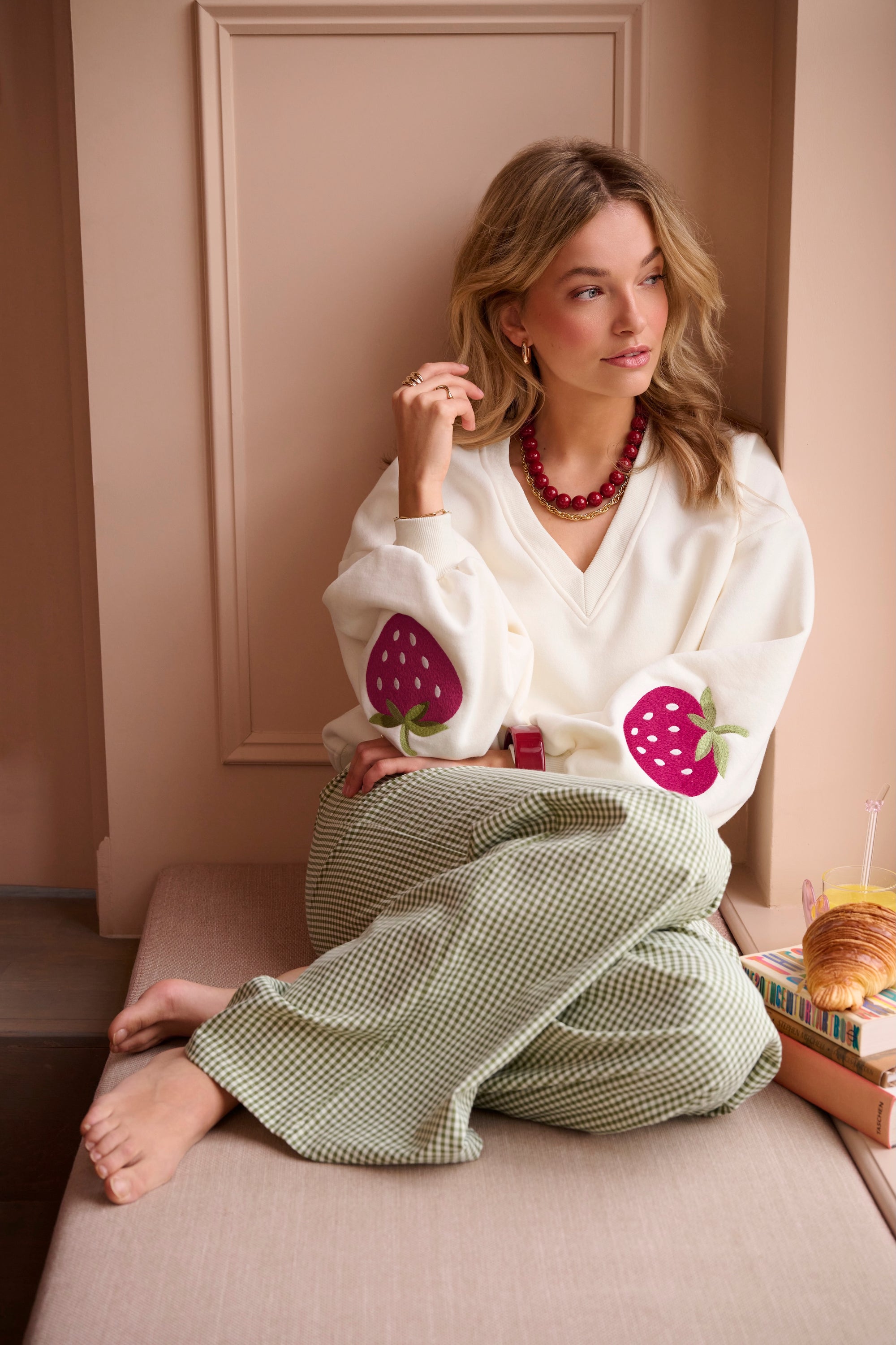 Strawberry sweater