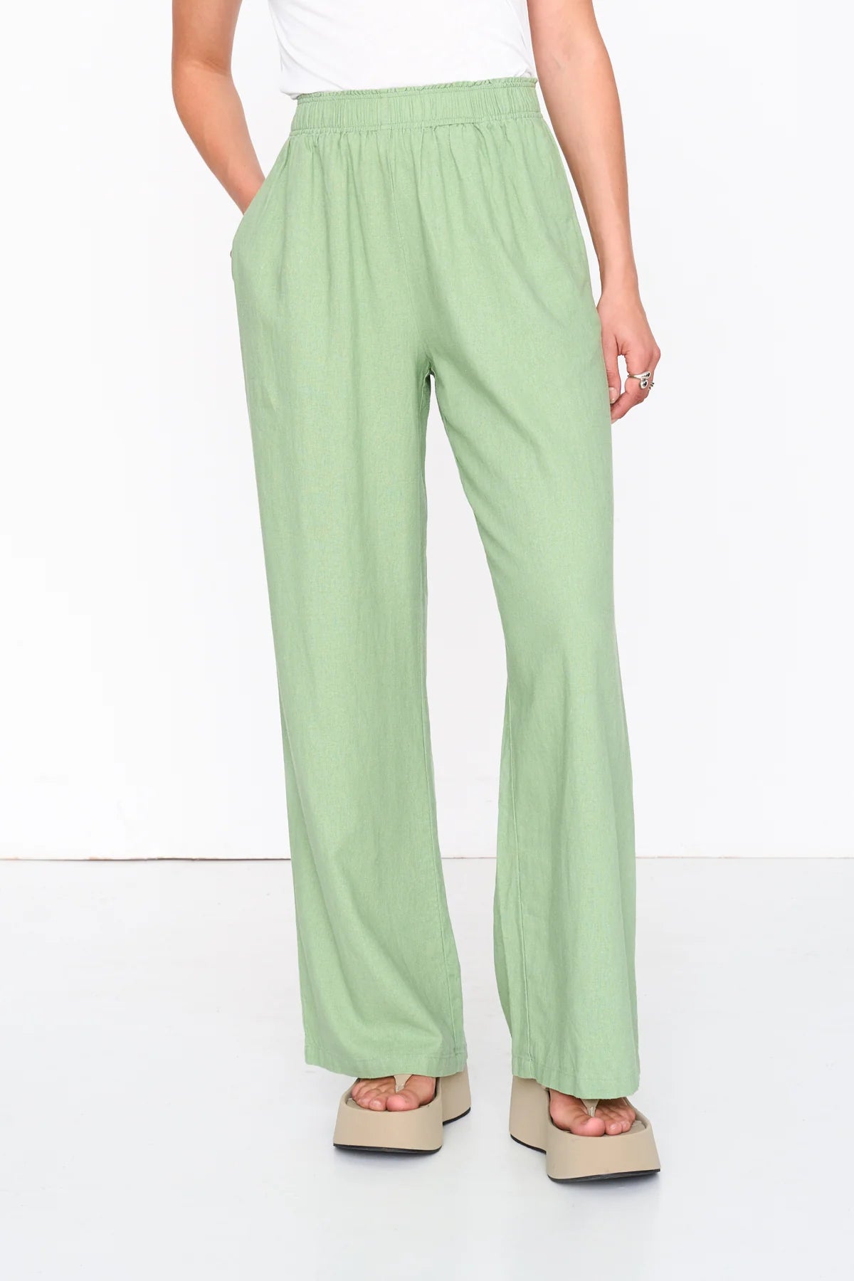 Ella trousers green