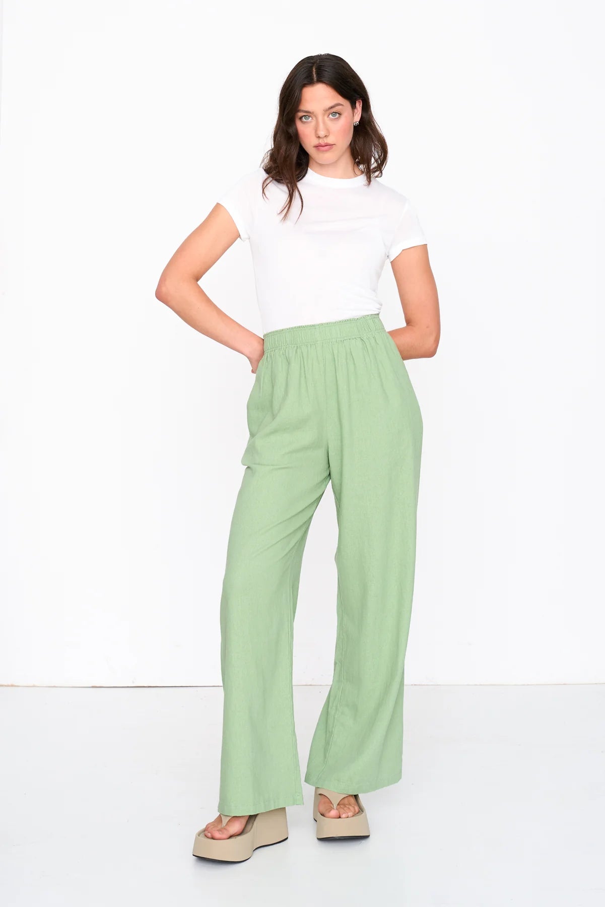 Ella trousers green