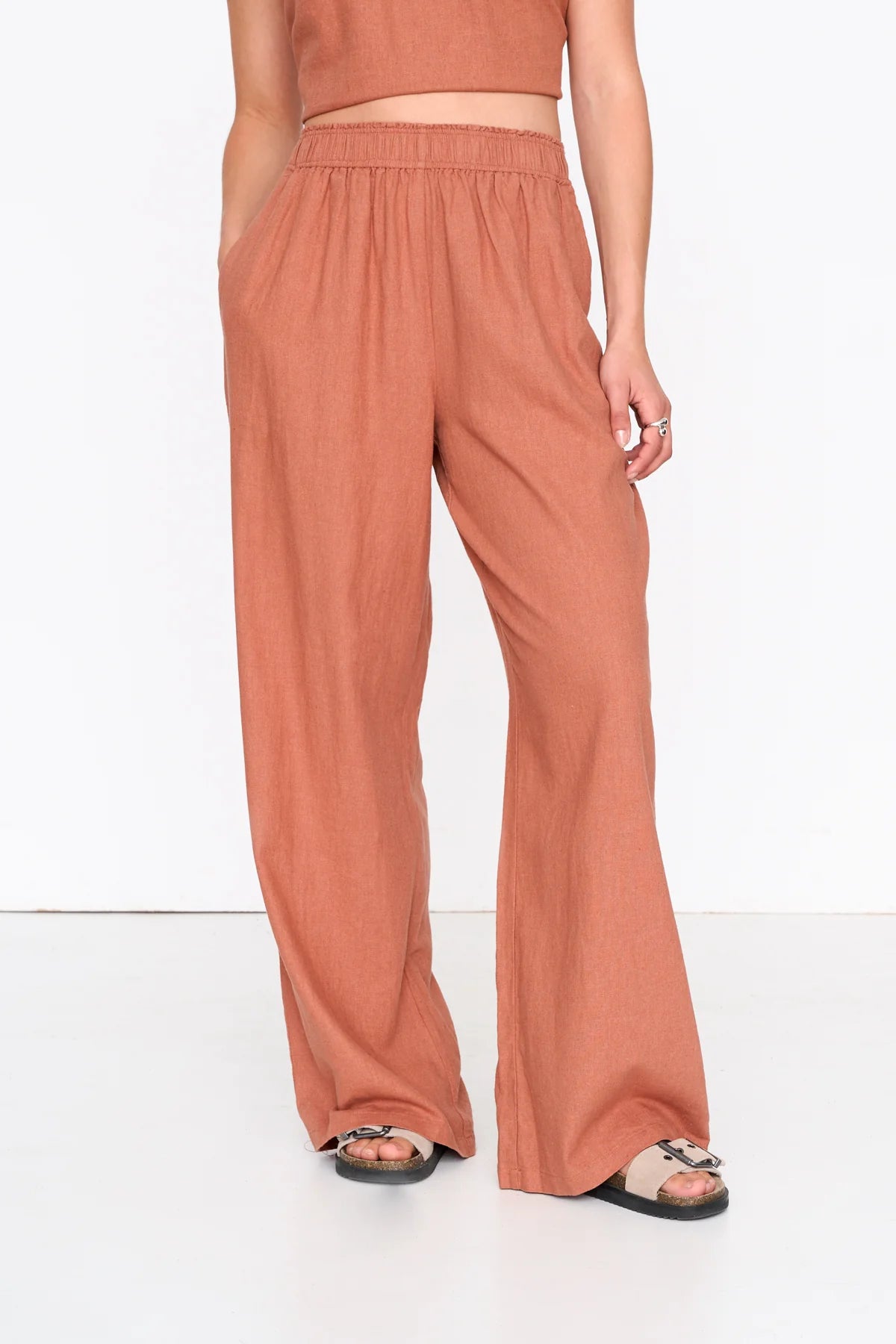Ella trousers rust