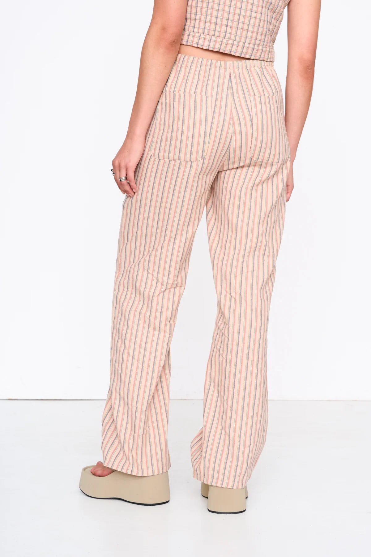 Mona stripe trousers