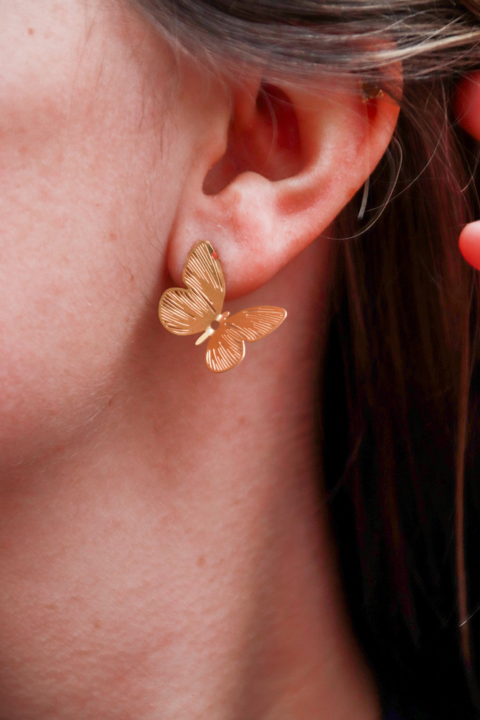 butterfly earrings