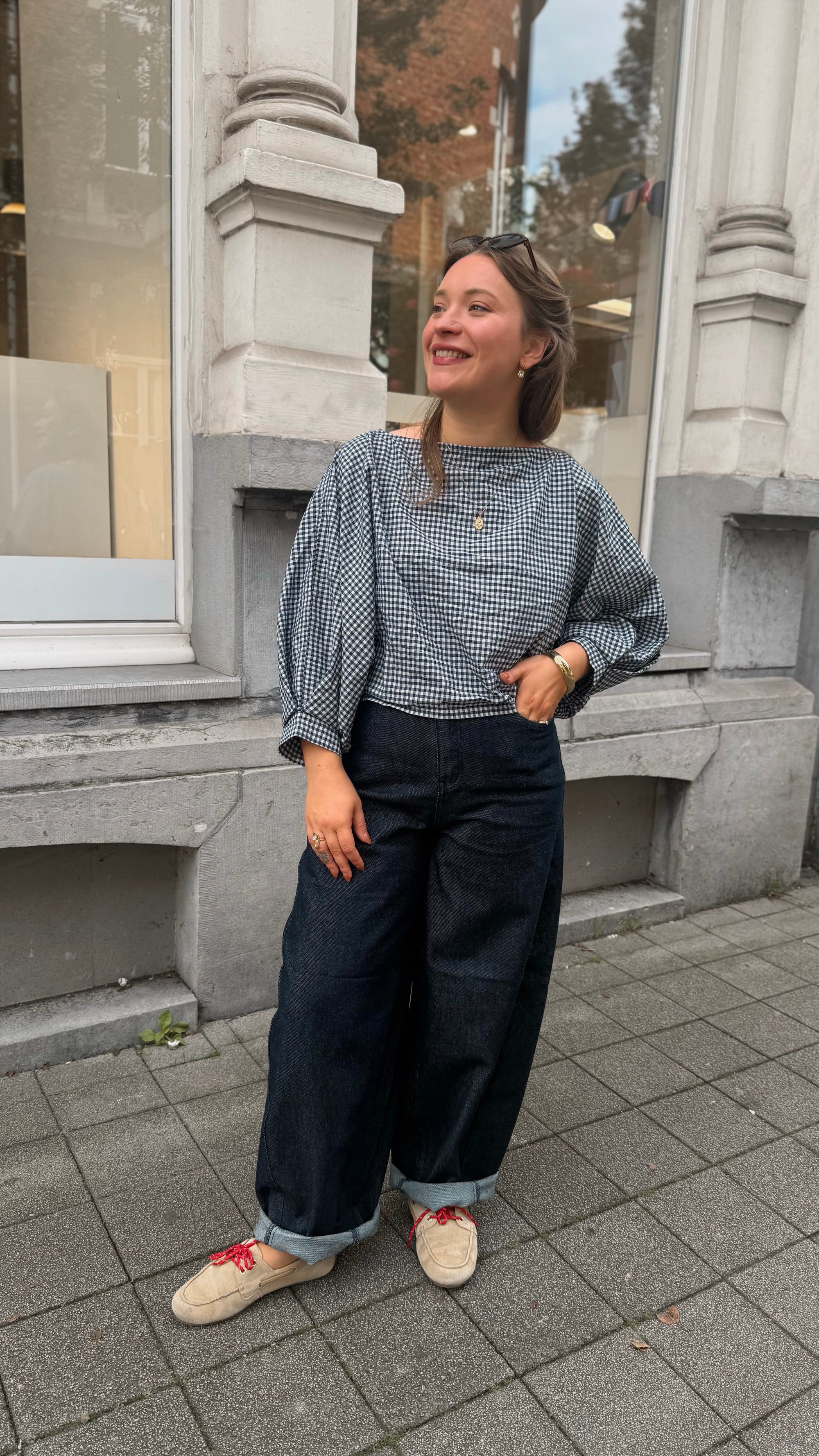 Fenne blouse - navy