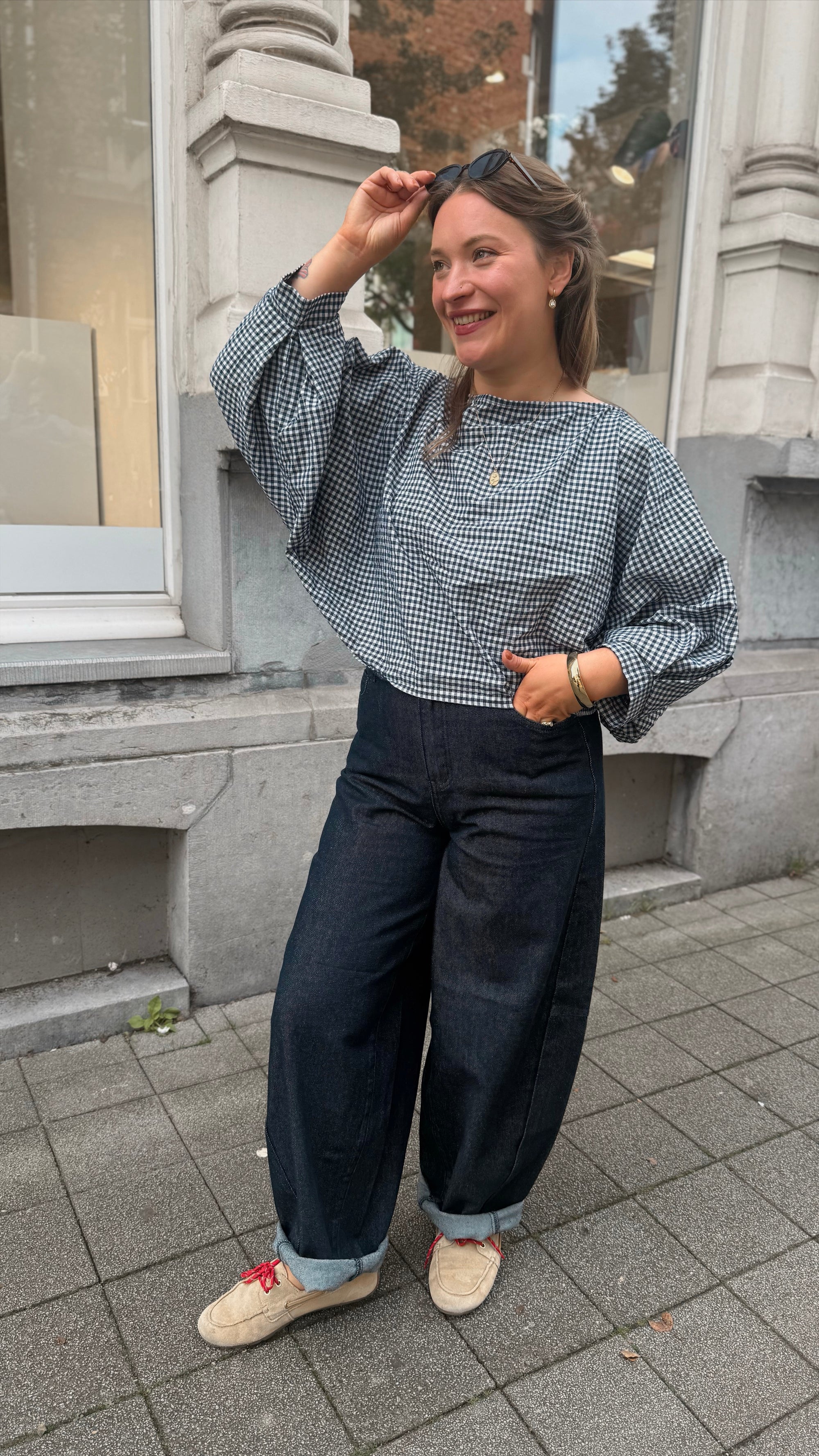 Fenne blouse - navy