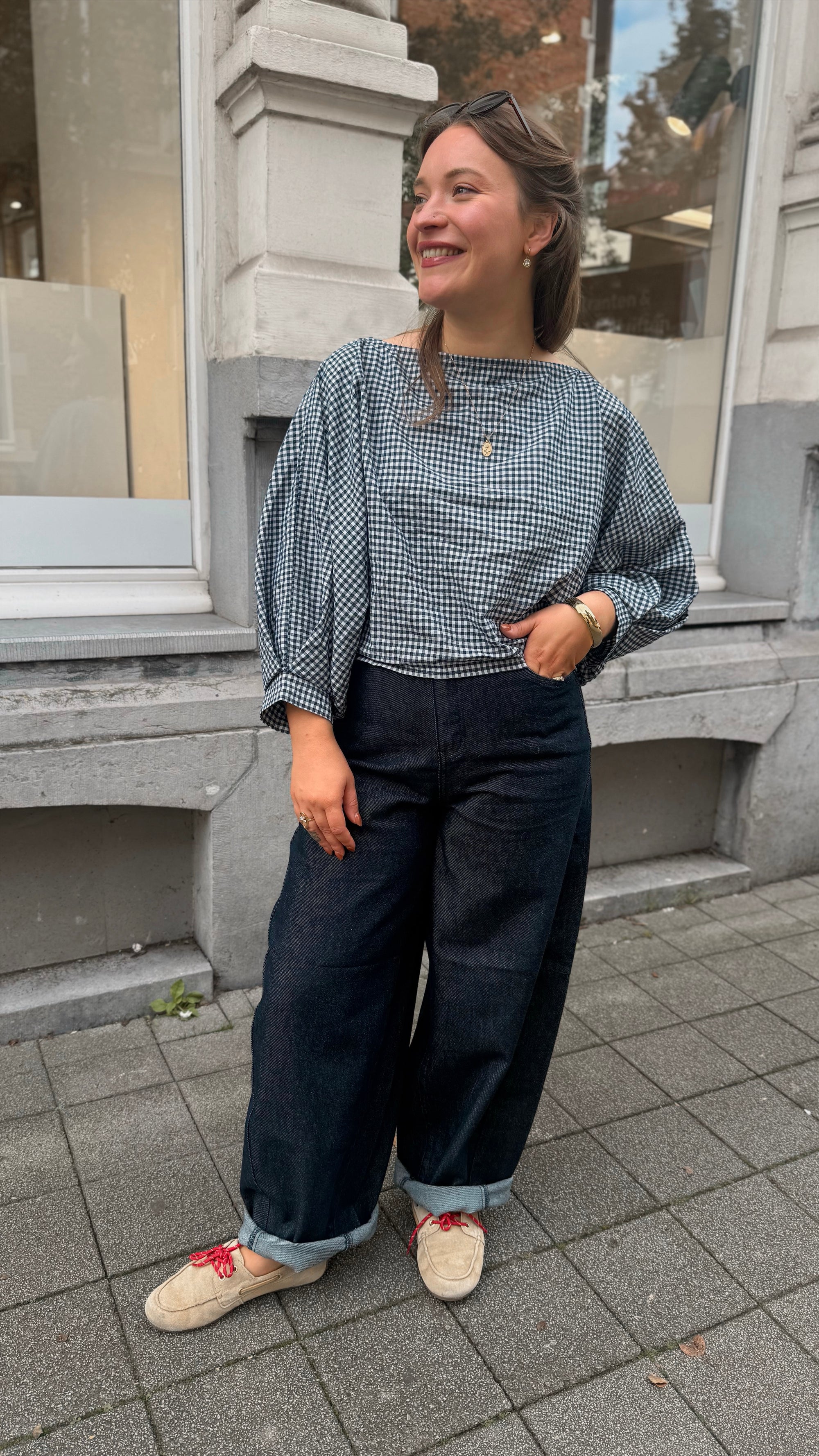 Fenne blouse - navy