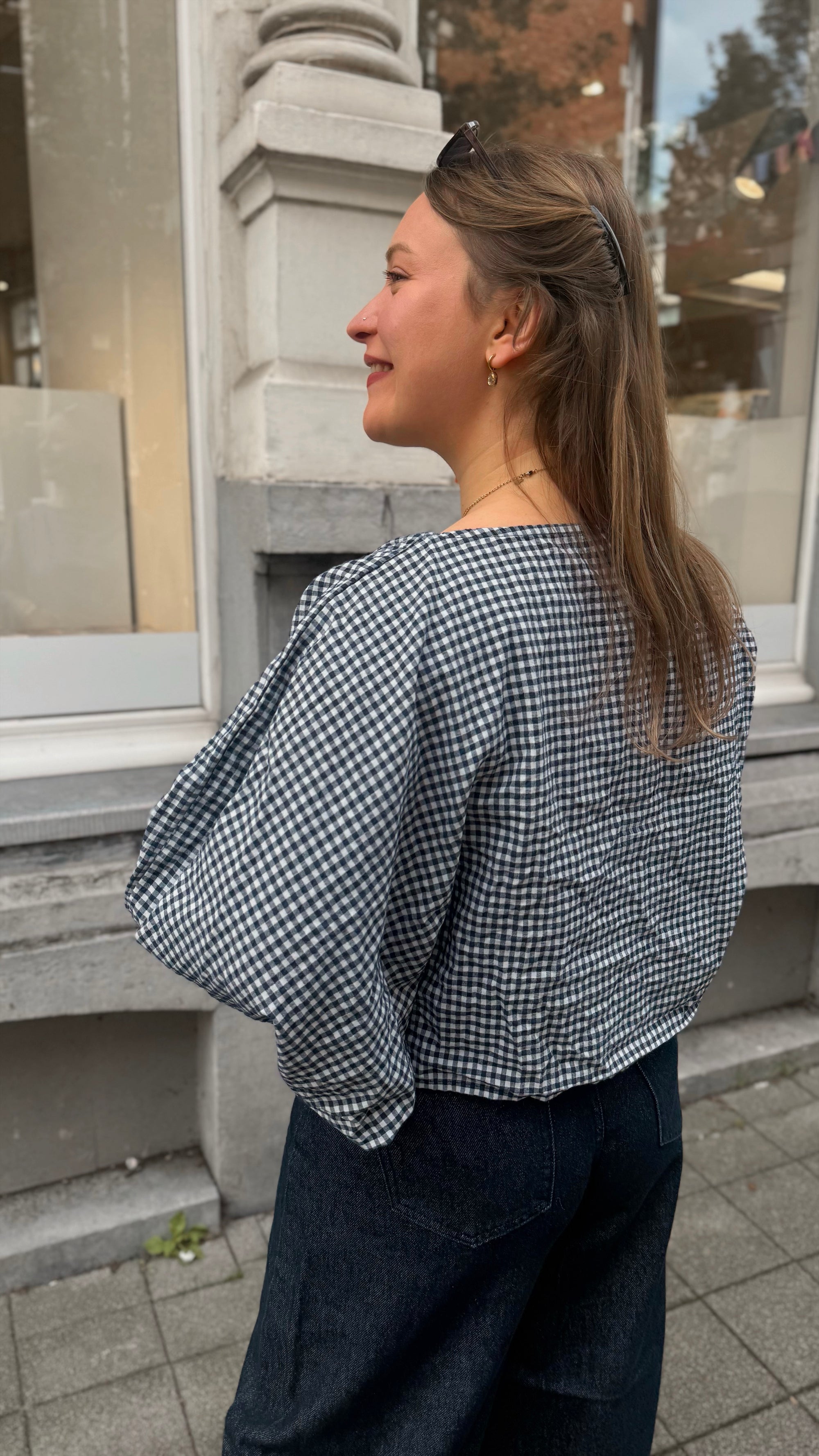 Fenne blouse - navy