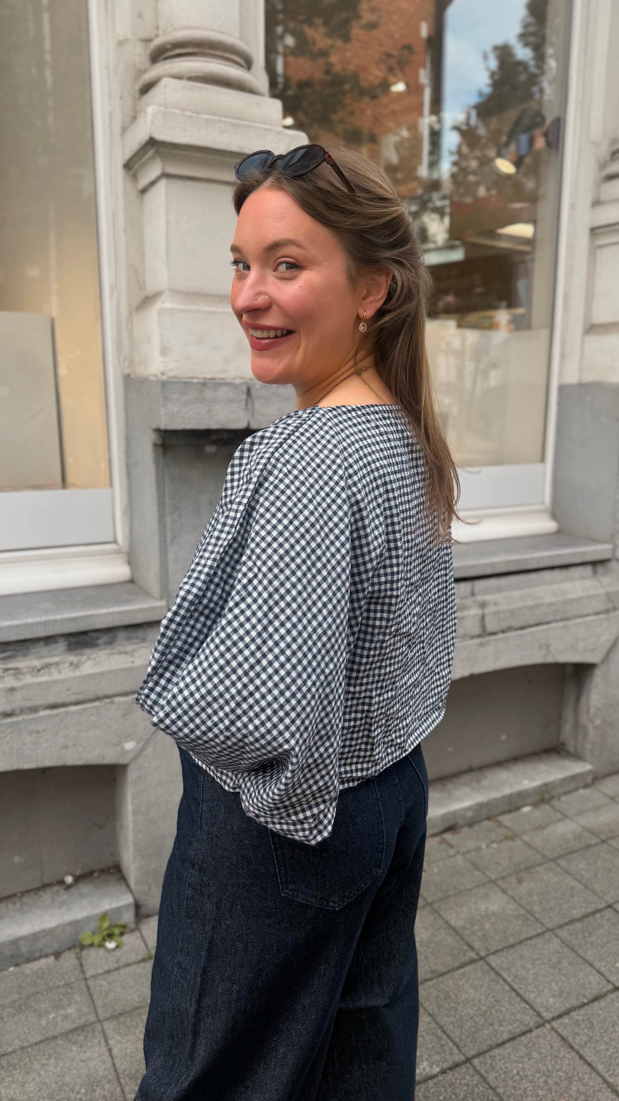 Fenne blouse - navy