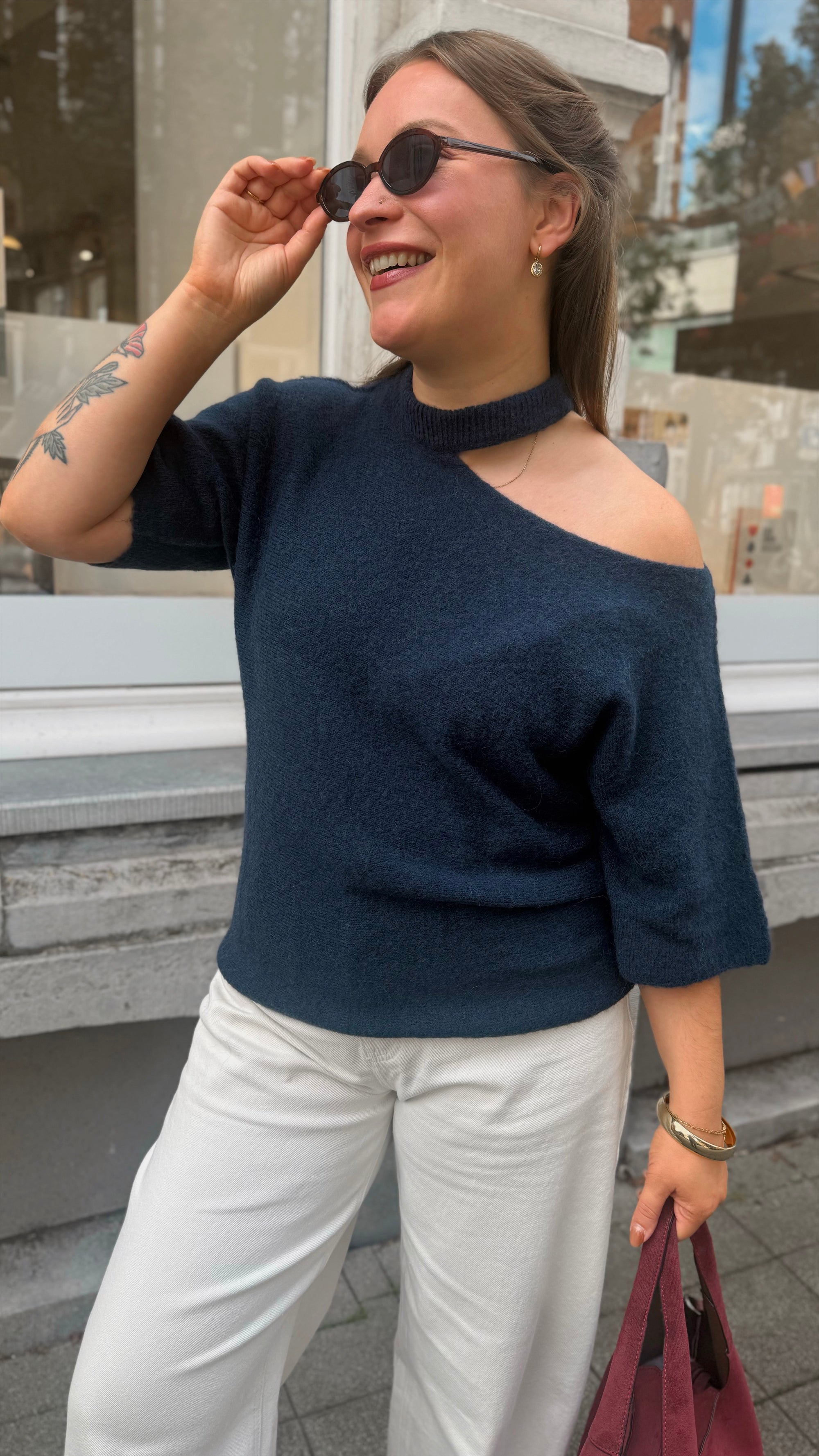 Karina pull navy