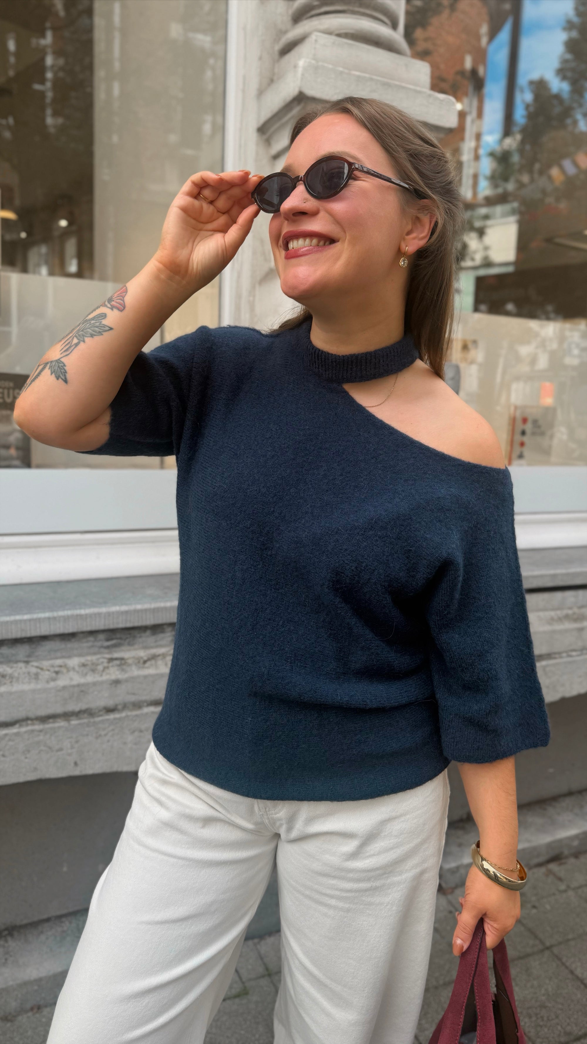 Karina pull navy