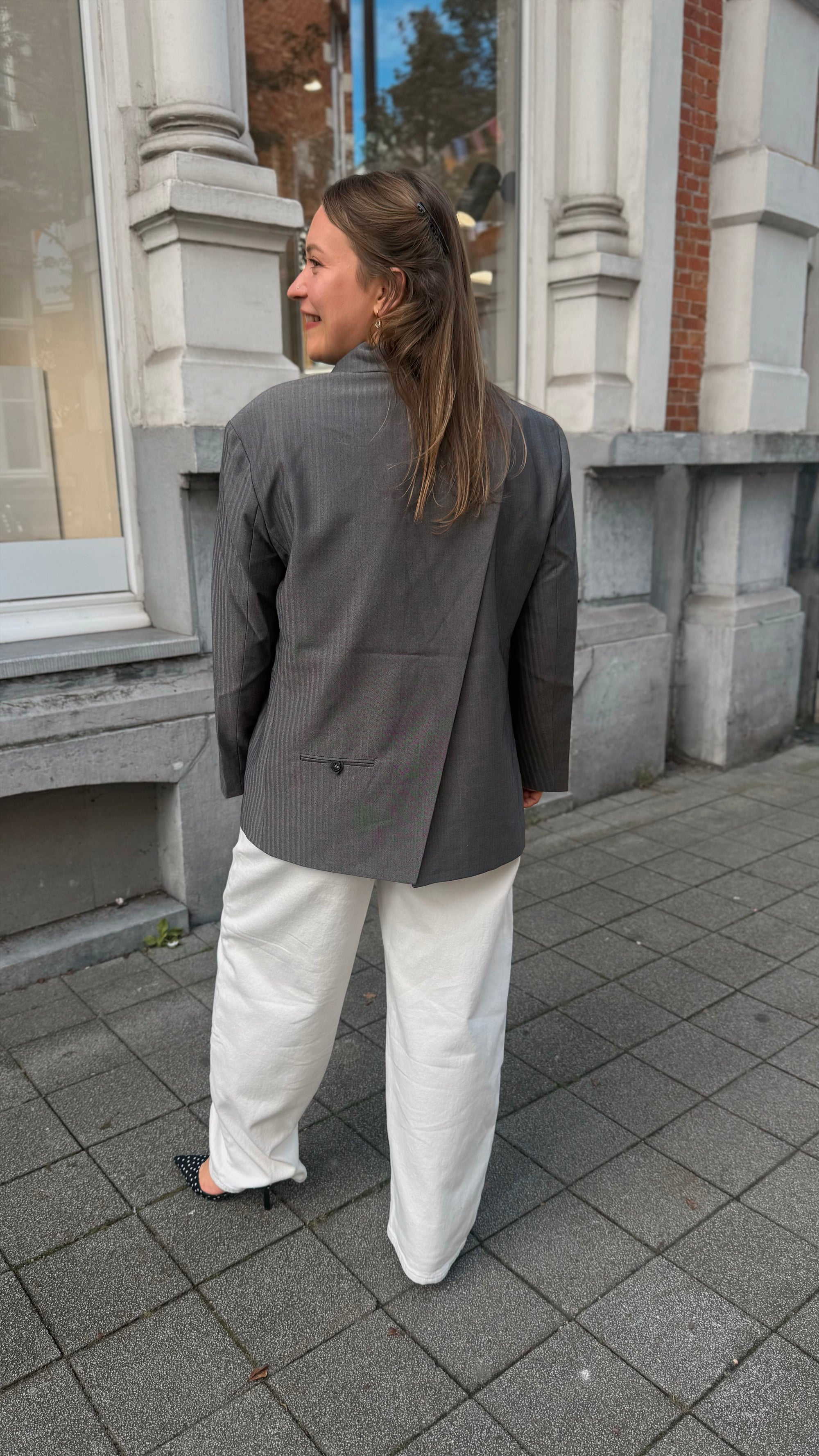 Noami wrap blazer