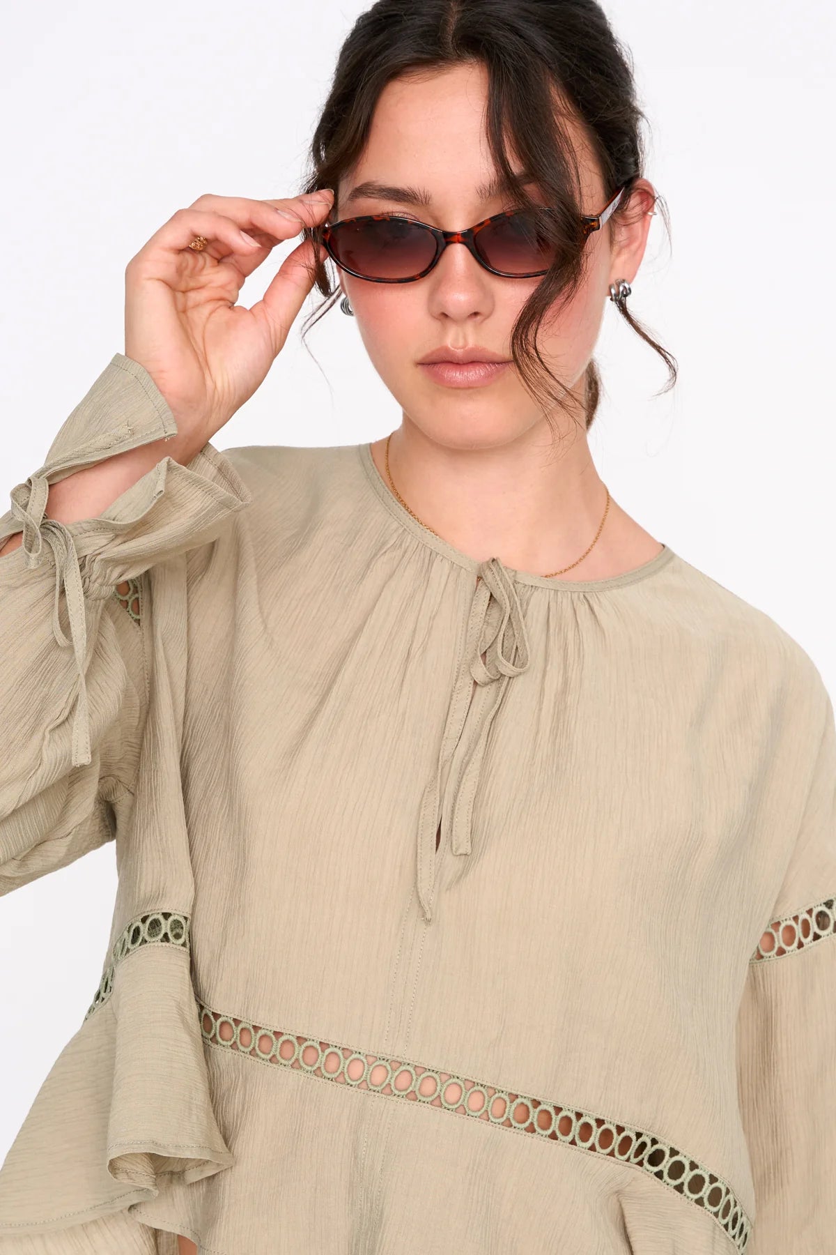 Kyra blouse khaki
